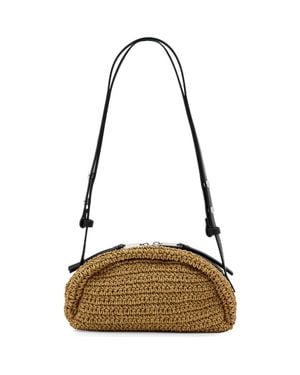 AllSaints Arc Raffia Crossbody Bag - Multicolor