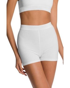 Wolford Beauty Bike Shorts - White