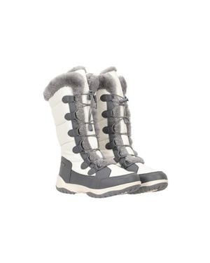 Mountain Warehouse Snowflake Extreme Long Snow Boots - Gray