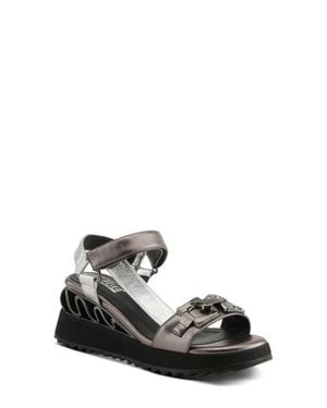 AZURA BY SPRING STEP Fabilosi Wedge Sandal - Black