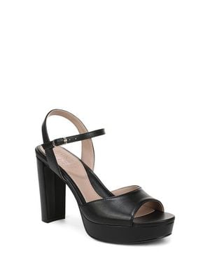 Naturalizer Marigold Ankle Strap Platform Sandal - Black