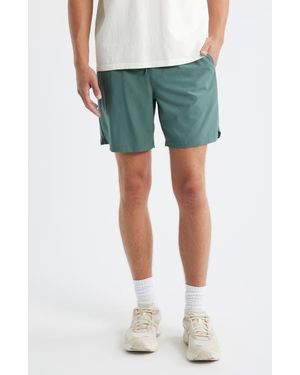 Roark Serrano 7 Drawstring Shorts - Green