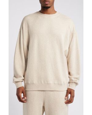 Elwood Core Oversize Crewneck Sweatshirt - Natural