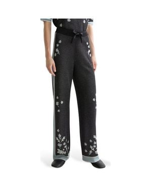Scotch & Soda 40 Years Jacquard Knit Pants - Black