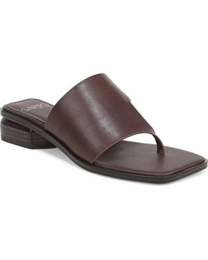 Sarto Jimena Block Heel Sandal - Brown