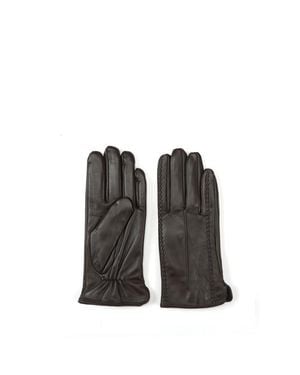 Bob Oré Blue Collection Elise Leather Gloves - Black