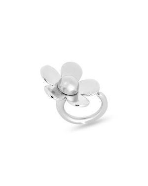 Marc Jacobs Daisy Ring - White