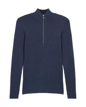 Anatomie Stacey Ribbed Sweater - Blue