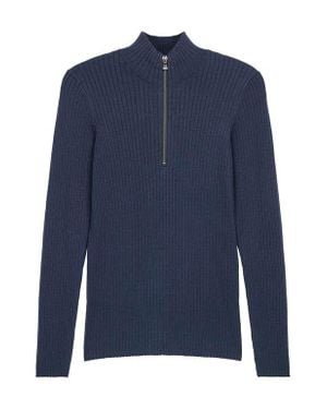 Anatomie Stacey Ribbed Sweater - Blue