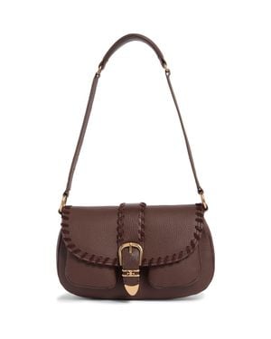 Sam Edelman Medium Rue Shoulder Bag - Brown