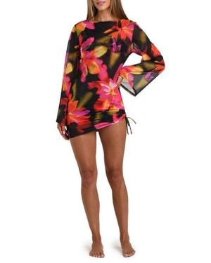 Sunshine 79 Floressence Cover-Up Tunic - Red