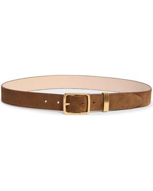 Rag & Bone X Boyfriend 2.0 Suede Belt - Brown