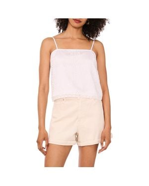 1.STATE Eyelet Tie Back Camisole - Pink