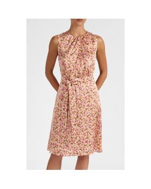 Santorelli Dalby Sleeveless A-Line Dress - Pink