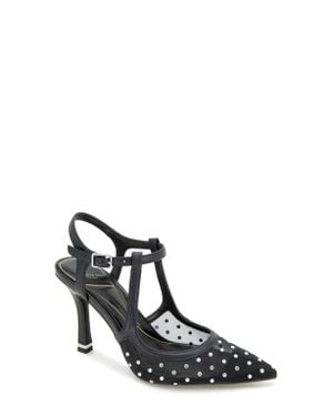Kenneth Cole Romi Ankle Sling Fab Pump - Black