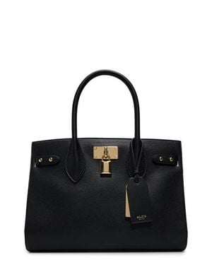 ALDO Jackie Faux Leather Tote - Black