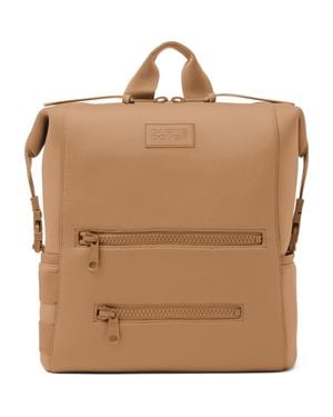 Dagne Dover Indi Large Water Resistant Scuba Knit Diaper Backpack - Brown