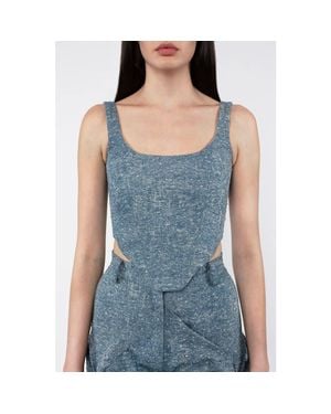Kate Barton Hilary Corset - Blue