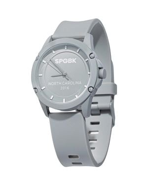 SPGBK WATCHES 'S Creek Silicone Strap Watch, 42Mm - Gray