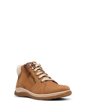 Clarks Orlene Top Waterproof Leather Boot - Brown