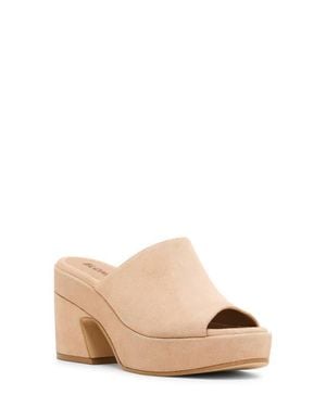 Blondo Melinda Waterprood Platform Slide Sandal - Natural