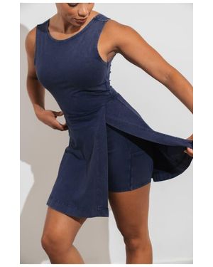Vitaly Essence Wrap Dress - Blue