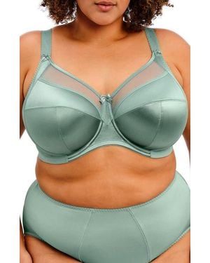 Goddess Keira Full Figure Underwire Bra - Green