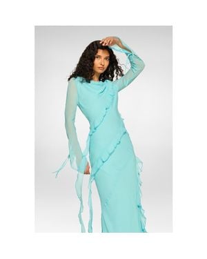DASKA Circe Dress - Blue