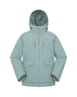 Mountain Warehouse Childrens/Kids Blizzard Extreme Waterproof Ski Jacket - Blue