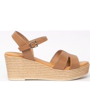 Menina Step Sara Heeled Sandal - Metallic