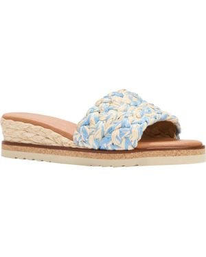 Andre Assous Nessie Wedge Sandal - Blue