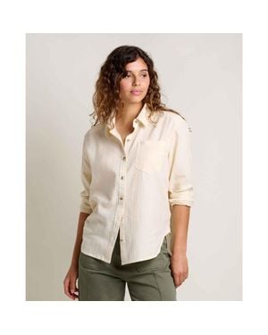 Toad & Co. Airscape Long Sleeve Shirt - Natural