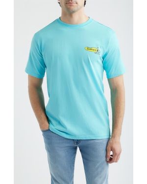 Boardies Atlantis Cotton Graphic T-Shirt - Blue