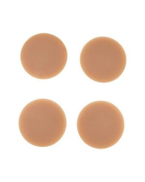 Blooh Round 'Em Up 2-Pack Round Nipple Covers - White