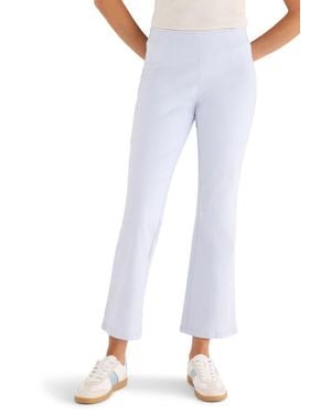 NIC+ZOE 28 Berkeley Stretch Cotton Blend Bootcut Ankle Jeans - Blue