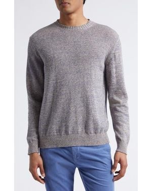 Massimo Alba Dustin Crewneck Sweater - Gray