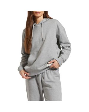 Brixton Cotton French Terry Hoodie - Gray