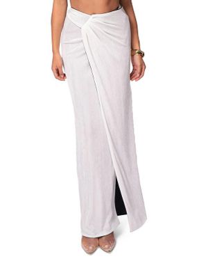 JLUXLABEL Venus Reversible Maxi Skirt - White