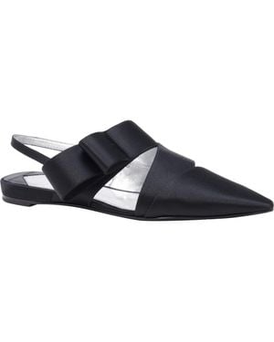 Kate Spade Bianca Pointed Toe Slingback Flat - Blue