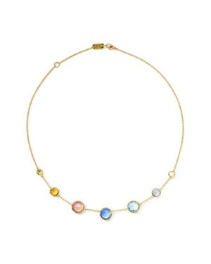 Ippolita Lollipop 7-Stone Link Necklace - White