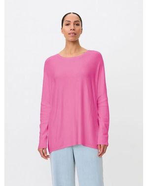 Masai Mafanasi Round Neck Oversized Top - Pink
