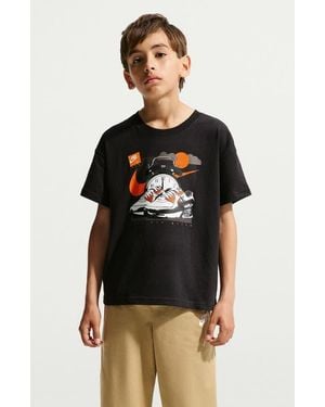 Nike Kids' Sportswear Graphic T-Shirt - Black