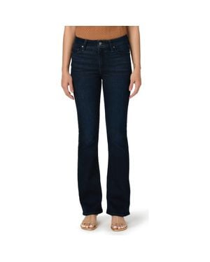 PAIGE Manhattan High Waist Bootcut Jeans - Blue