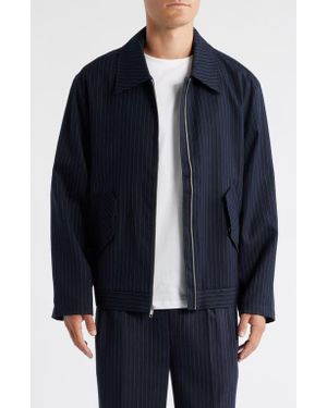 KROST College Pinstripe Jacket - Blue