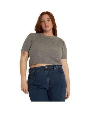 Callaghan The Knit T-Shirt - Gray