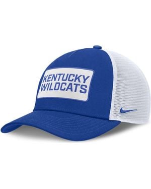 Nike Kentucky Wildcats 2025 On-Field Rise Patch Trucker Adjustable Hat - Blue