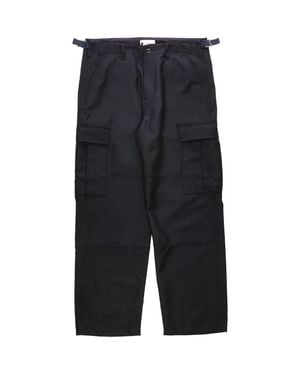 vowels Wool Blend Cargo Pant - Blue