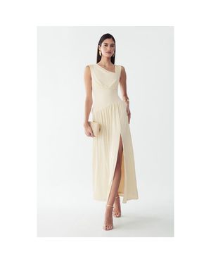BWLDR Riah Maxi Dress - White
