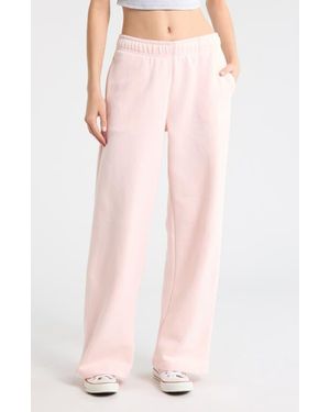PacSun Core Washed Extreme Baggy Fit Sweatpants - Pink