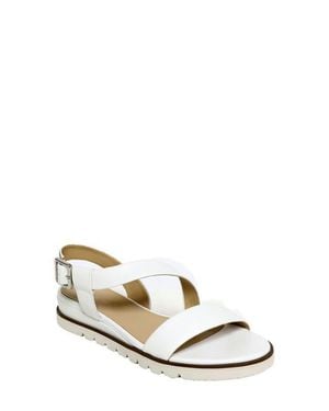 David Tate Ingrid Wedge Sandal - White